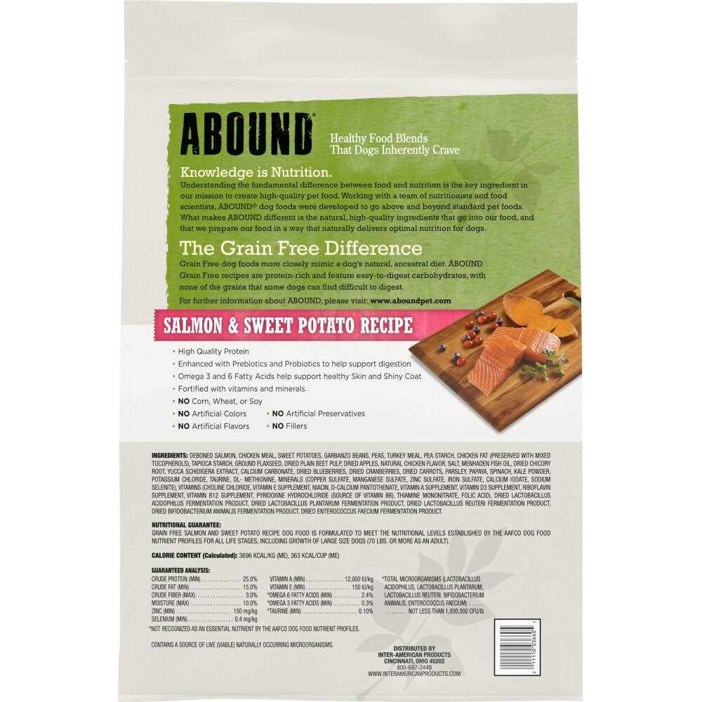 Grain Free Salmon & Sweet Potato Dry Dog Food S78982