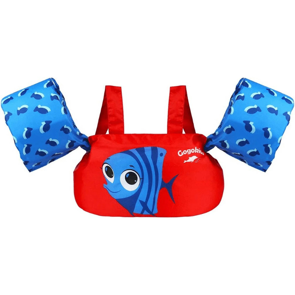 Toddler Swim Vest with Water Wings and Shoulder Strap Q24001