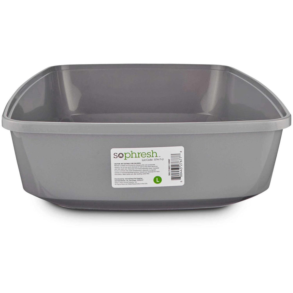 Open Cat Litter Box V495