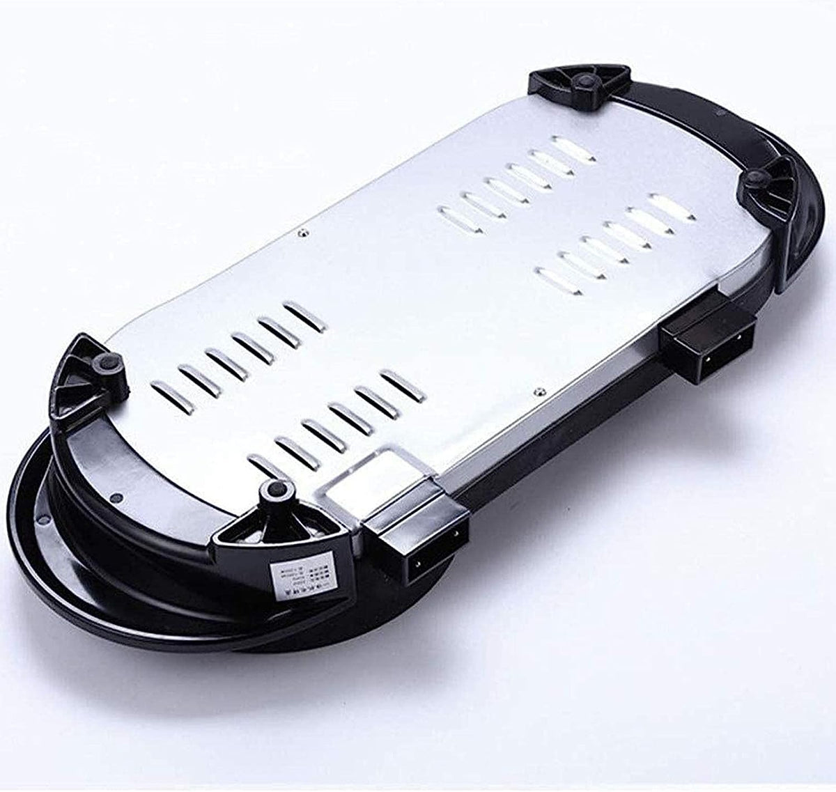 Black Electric Hot Pot and Smokeless BBQ Grill D577