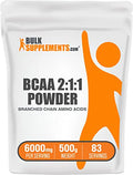 BCAA 2:1:1 Powder Unflavored Gluten Free 500g Z946