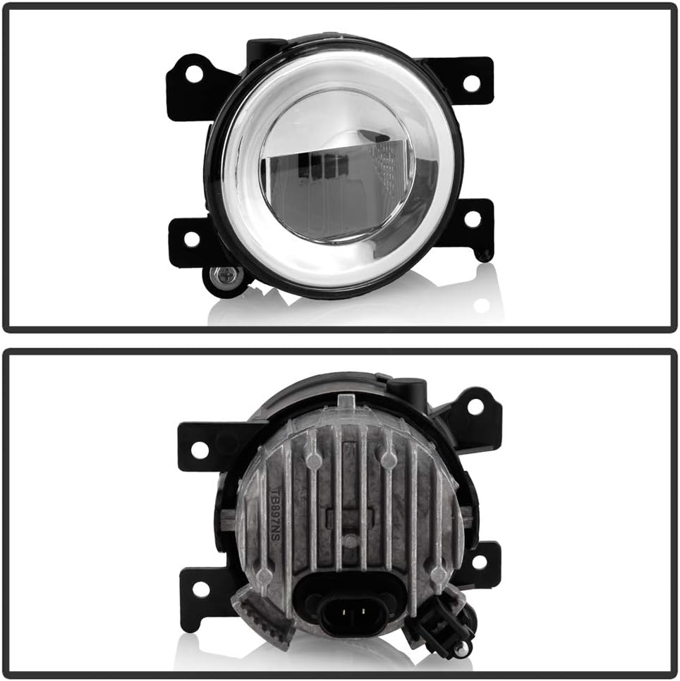 LED Bumper Fog Lights with Switch Assembly Pair E492