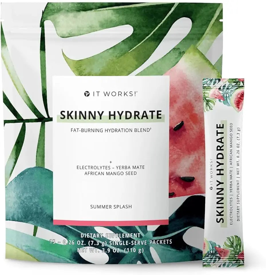 15 Single-Serve Packets Green Tea Green Coffee Extracts Hydration Blend Q48132