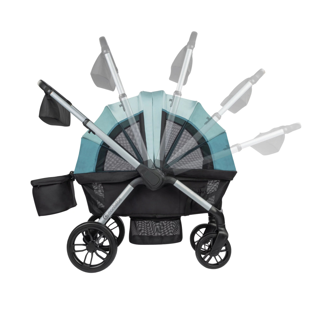 Grey Wagon Stroller N3655