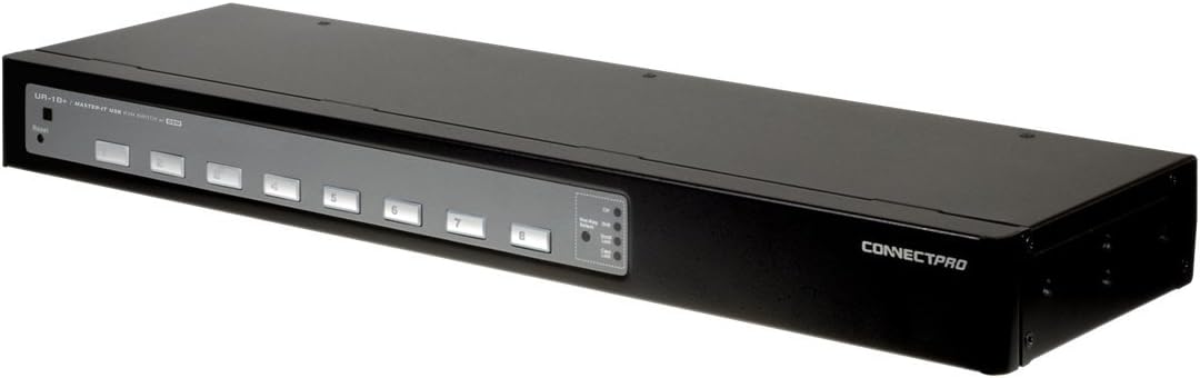 4-port USB KVM Switch with 4 KVM Cables E107216