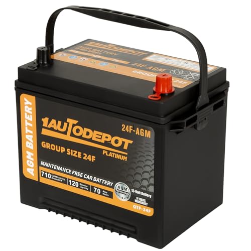 12V 70Ah 710CCA AGM Car Battery Q2425