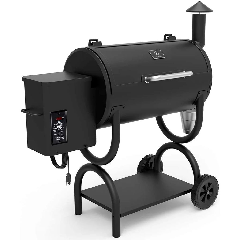Wood Pellet Grill & Smoker 8-in-1 with Automatic Temperature Control H388