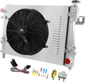 3 Row All Aluminum Radiator with Fan and Shroud S8152