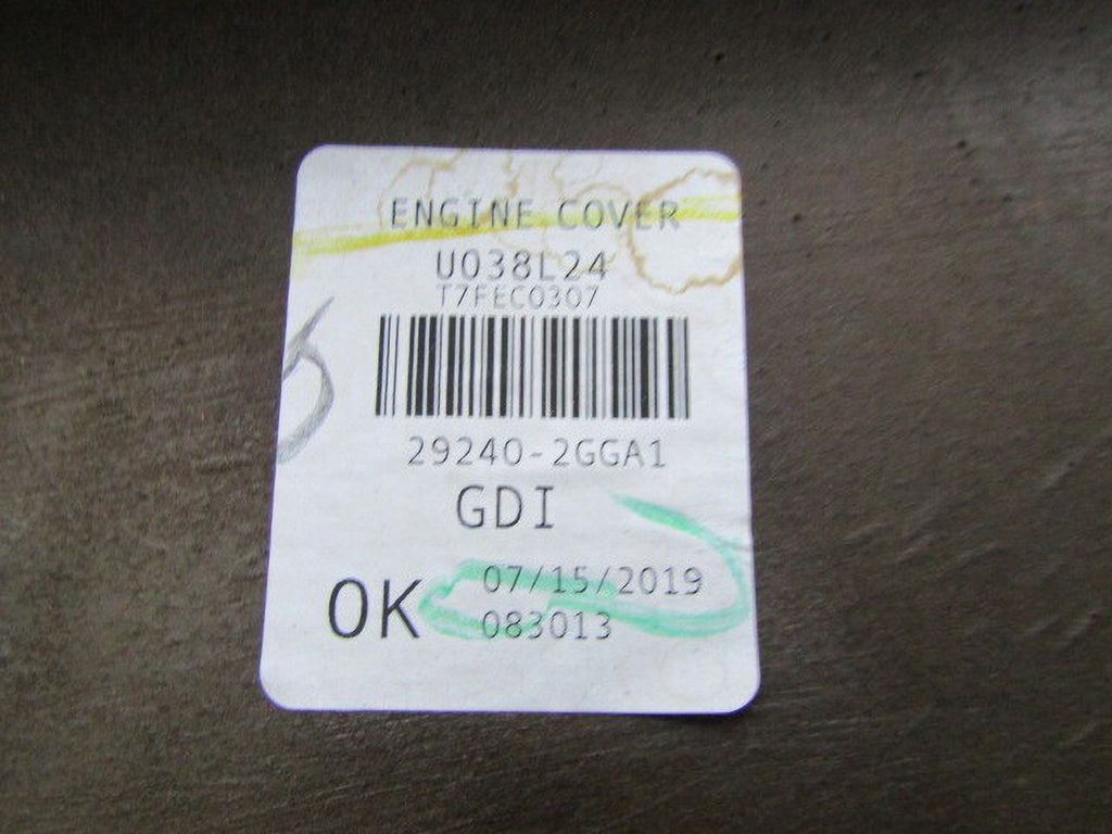 Upper Engine Cover Black OEM L841