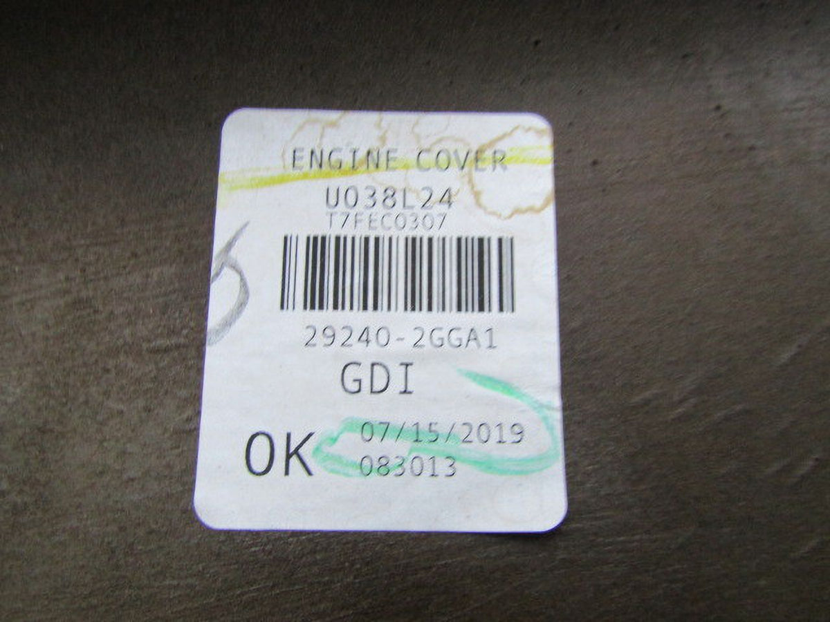 Upper Engine Cover Black OEM L841