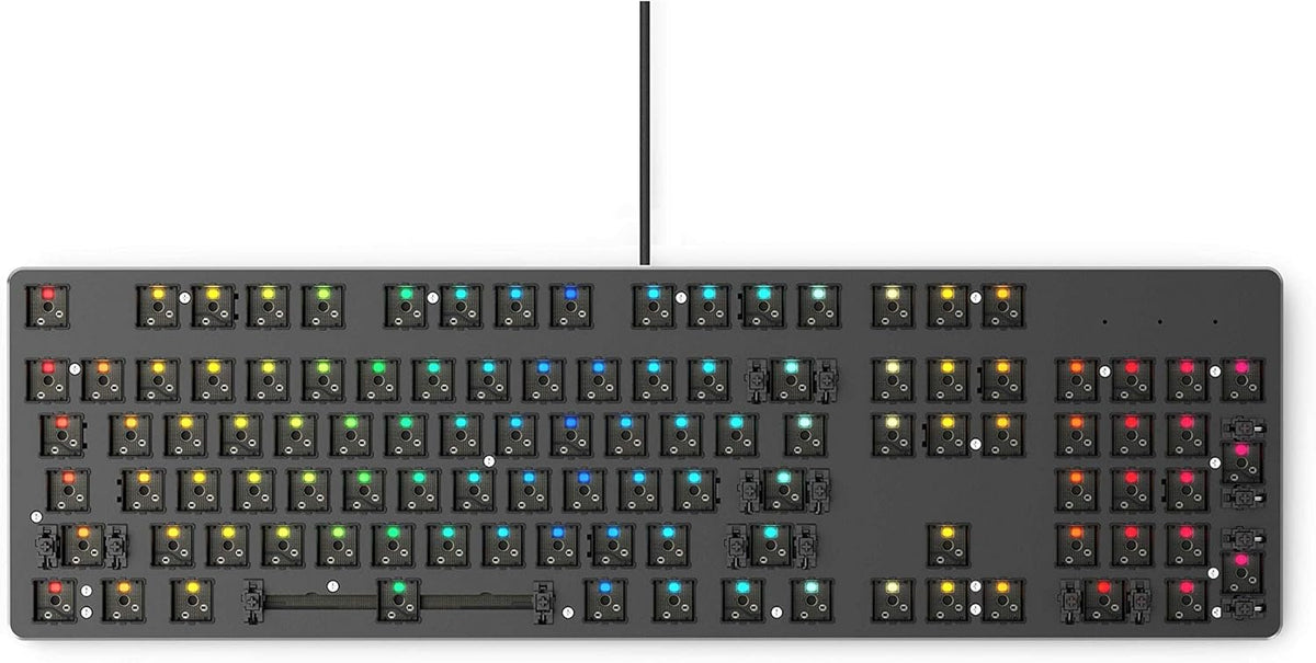 Black Tenkeyless Mechanical Gaming Keyboard K900