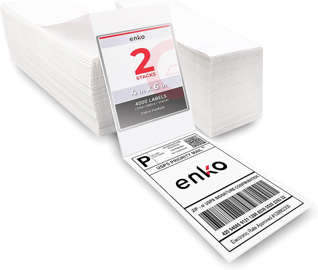 4 x 6 Direct Thermal Address & Shipping Labels V51912
