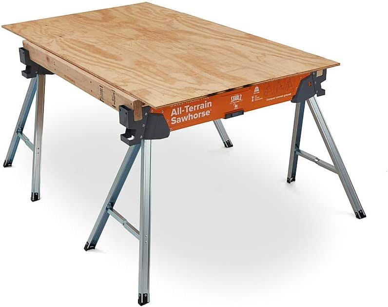 36 in. Steel All Terrain Sawhorse (2-Pack) R797582