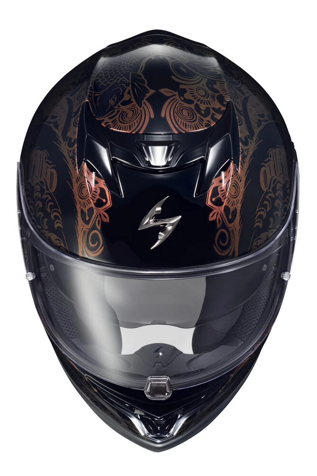 Black Motorcycle Helmet D2263