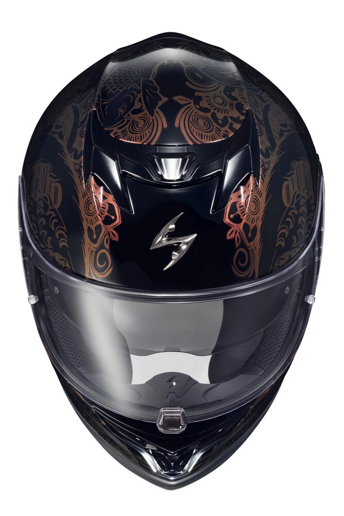Black Motorcycle Helmet D2263