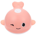 Pink Plastic Spouting Whale Baby Bath Toy T514