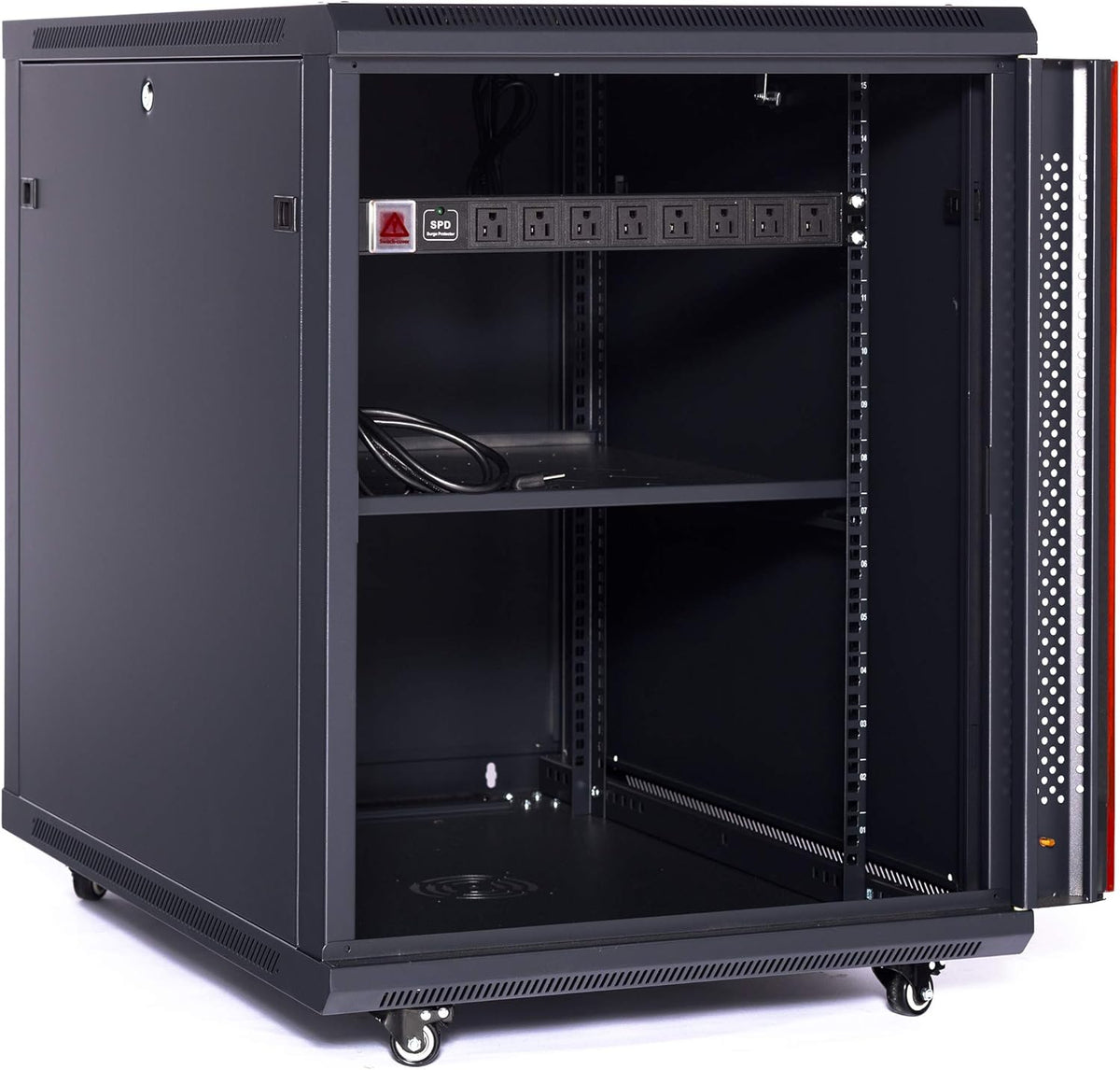 15U 35 Inch Depth Server Rack Cabinet Enclosure O3516