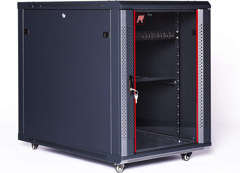 15U 35 Inch Depth Server Rack Cabinet Enclosure O3516