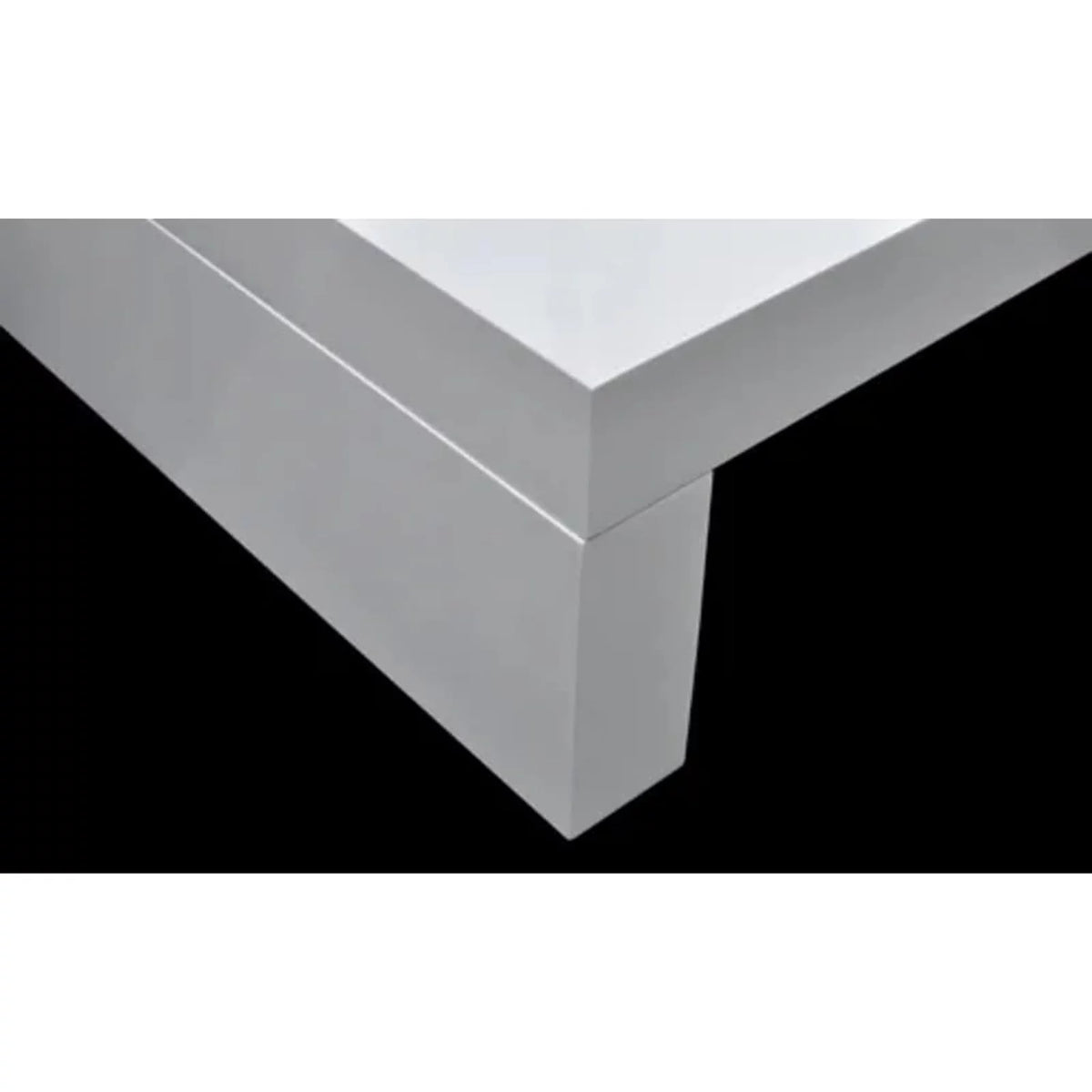 White Glass Coffee Table E68802
