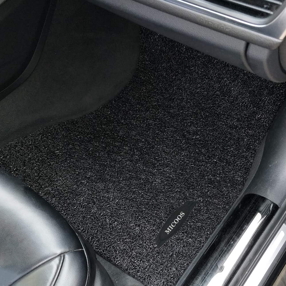 Black Waterproof Heavy Duty Car Floor Mat Set O585
