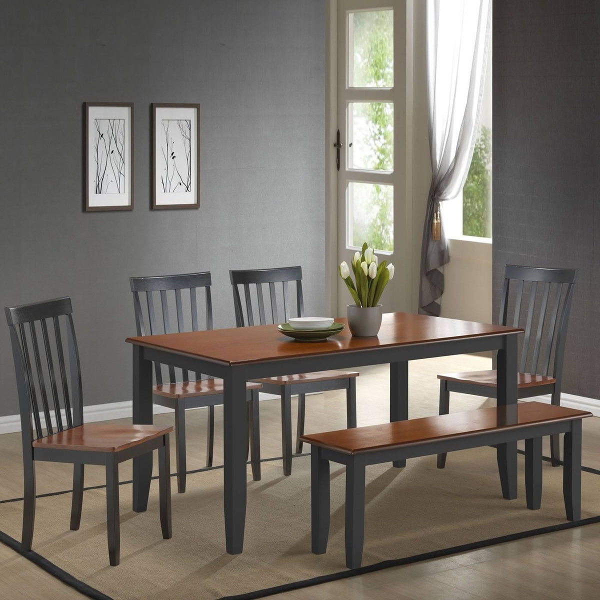 6-Piece Dining Set C60974