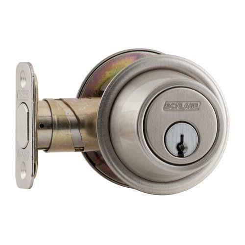 Single Cylinder Deadbolt Satin Chrome E267