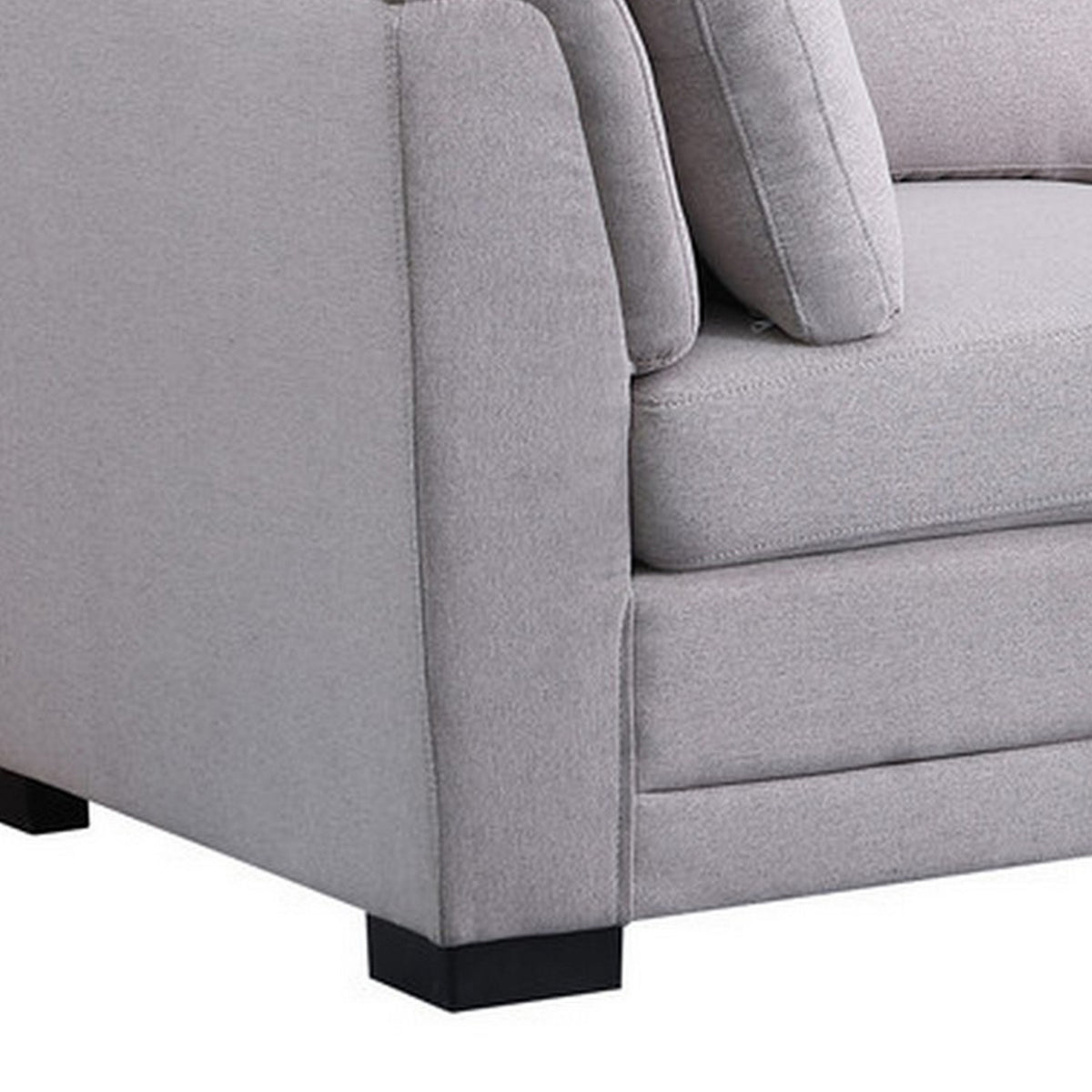 Gray 96 Inch 3 Seater Modular Sofa S672