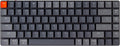 Ultra-Slim 75% Layout RGB Backlit Wireless Bluetooth Wired USB Mechanical Keyboard, Hot Swappable Low-Profile Optical Red Switch 84 Keys Y18764