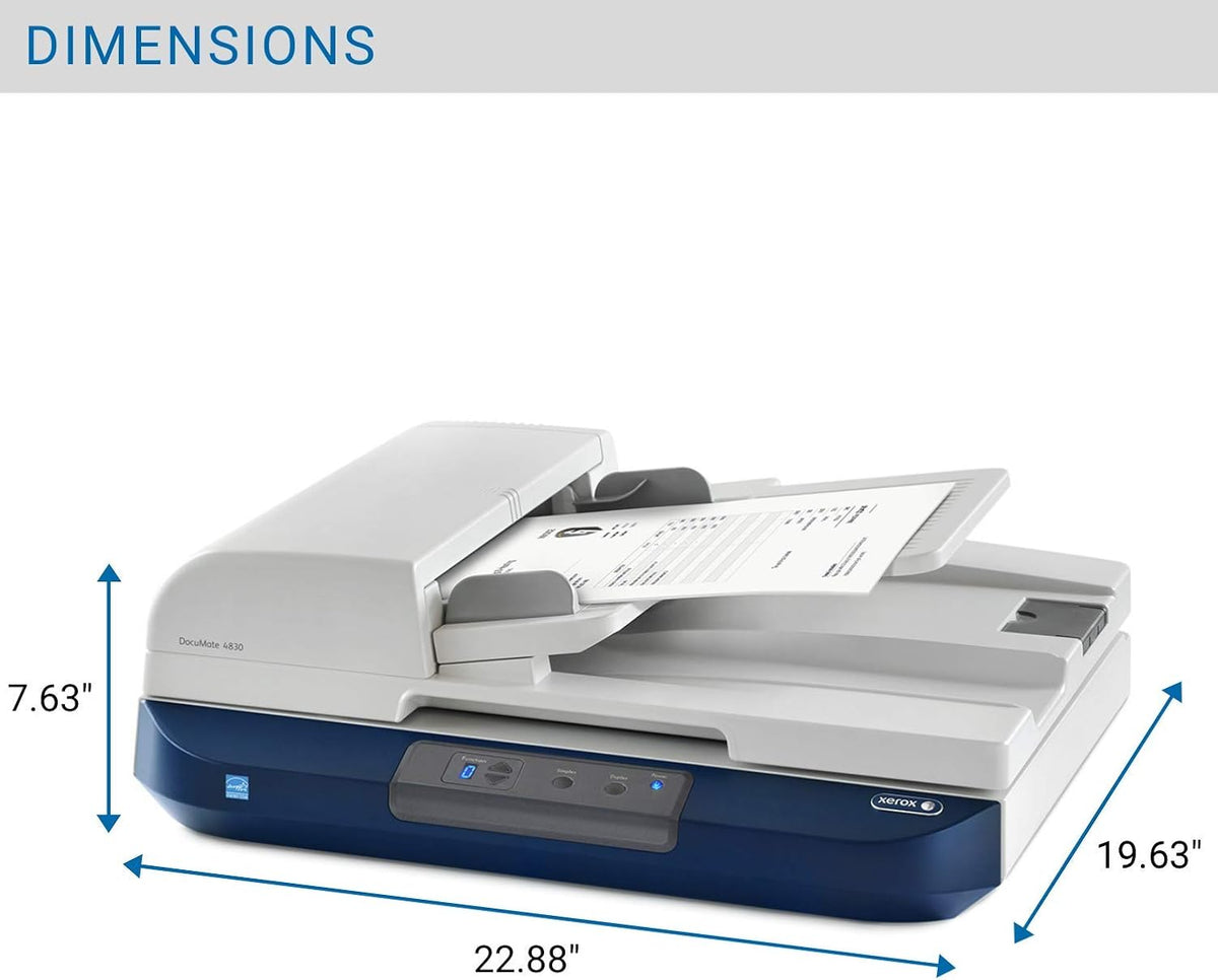 Duplex Document Scanner with Flatbed I509