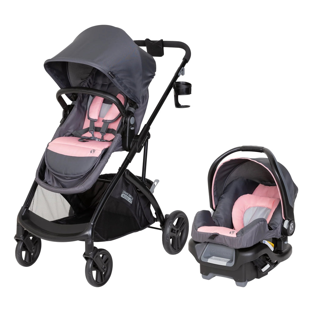Desert Pink 6-in-1 Modular Travel System Stroller F5904