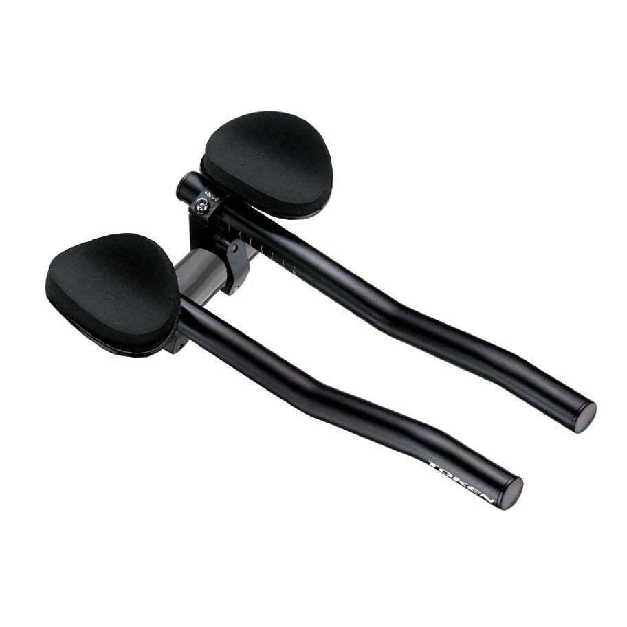 Alloy Aero Clip-On Extensions Bars - Black K804512