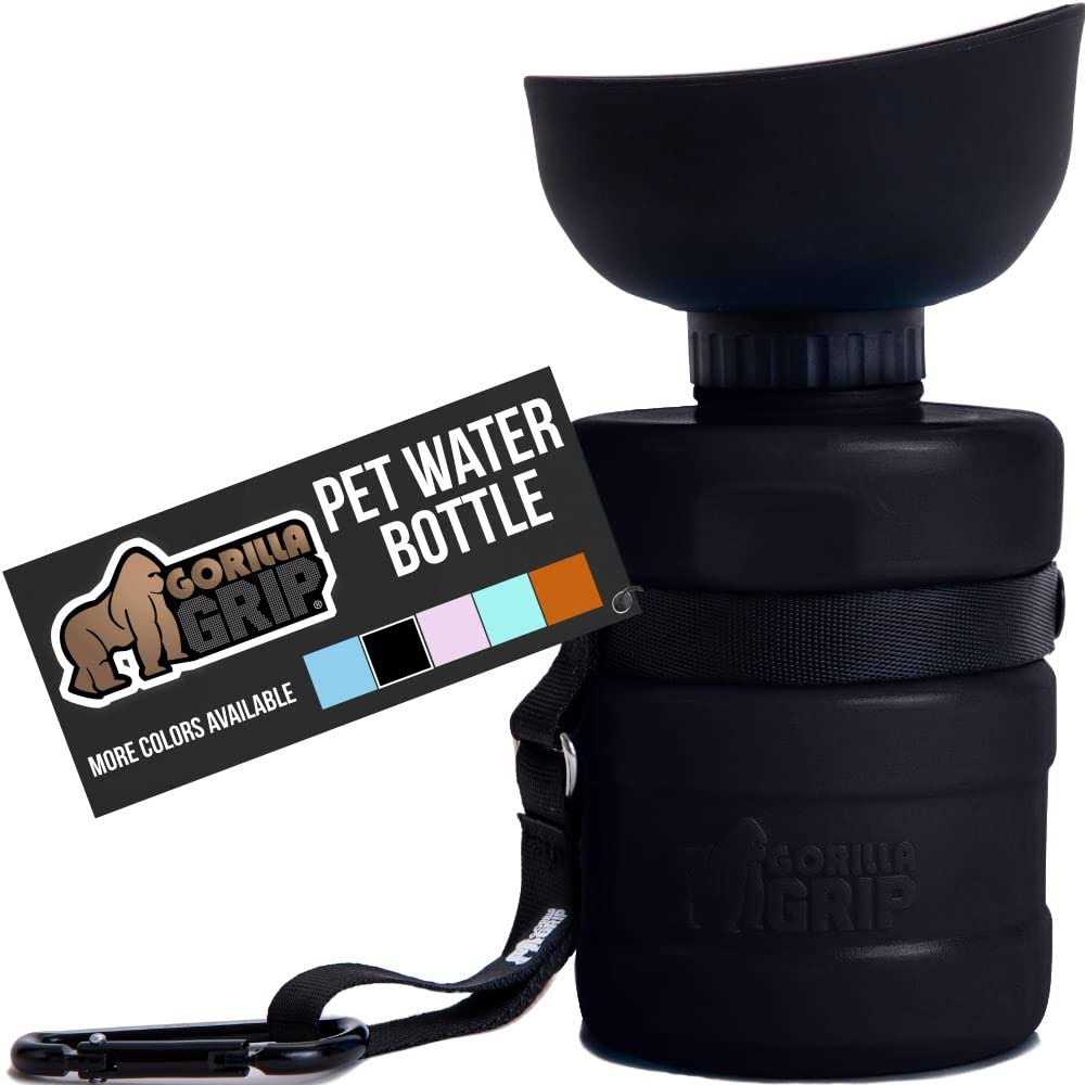 Leak Proof Portable Dog Water Bottle with Bowl Cap R4454