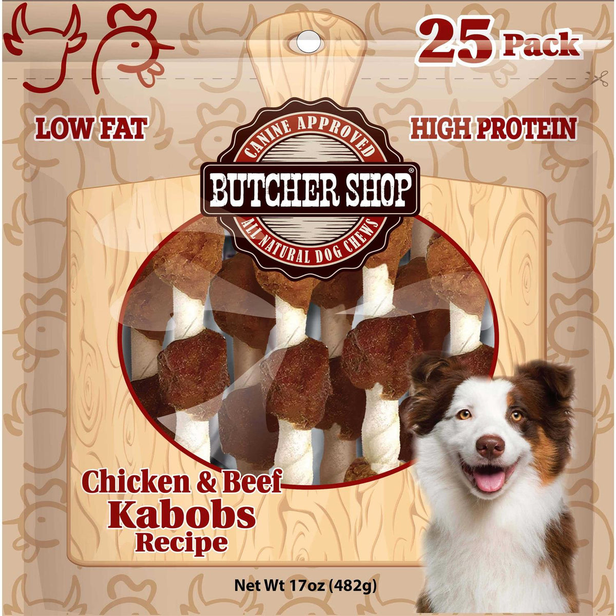 Chicken & Beef Kabobs Recipe Dog Treats P196799