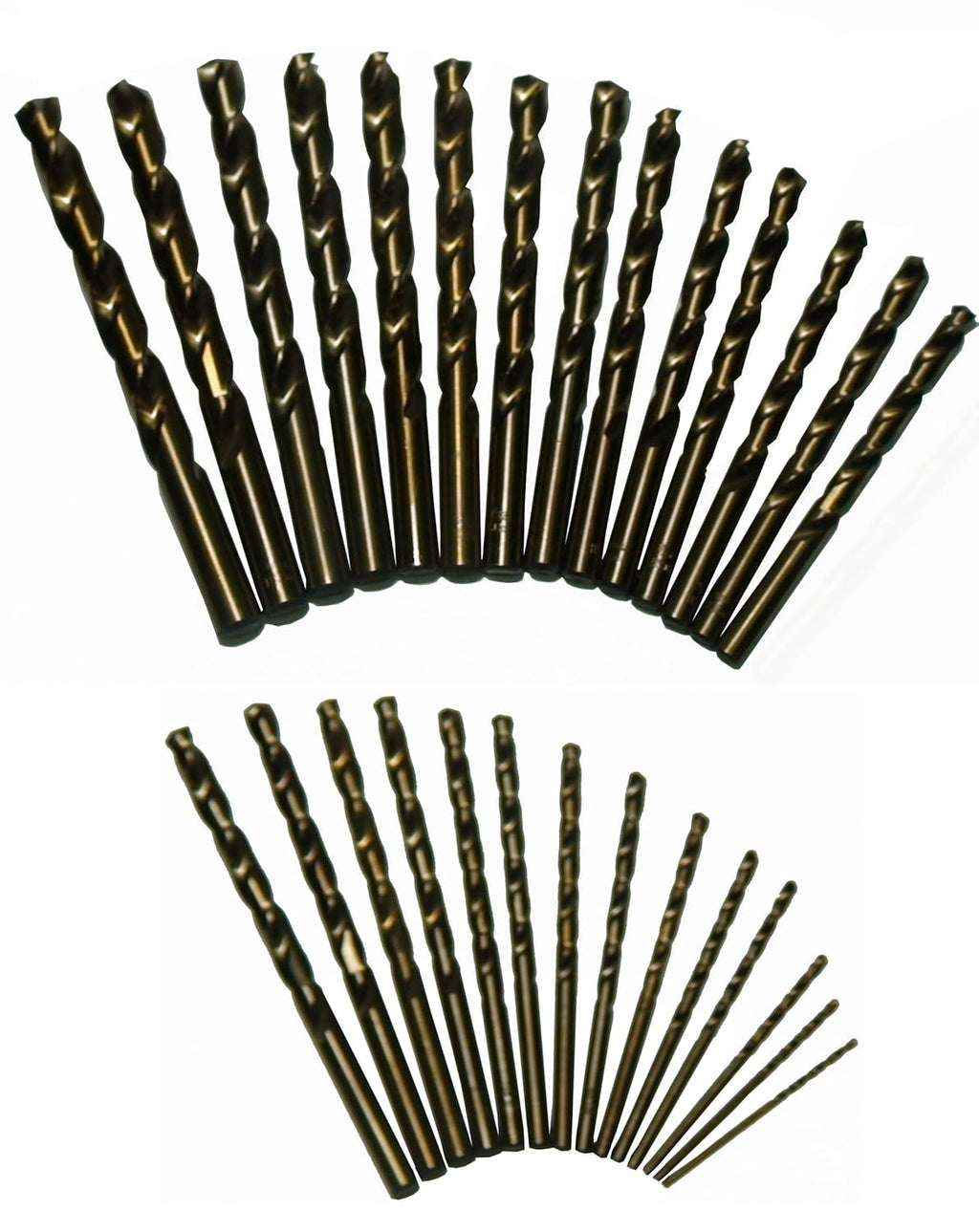 29 Piece M42 Cobalt Drill Bit Set in Round Case L184