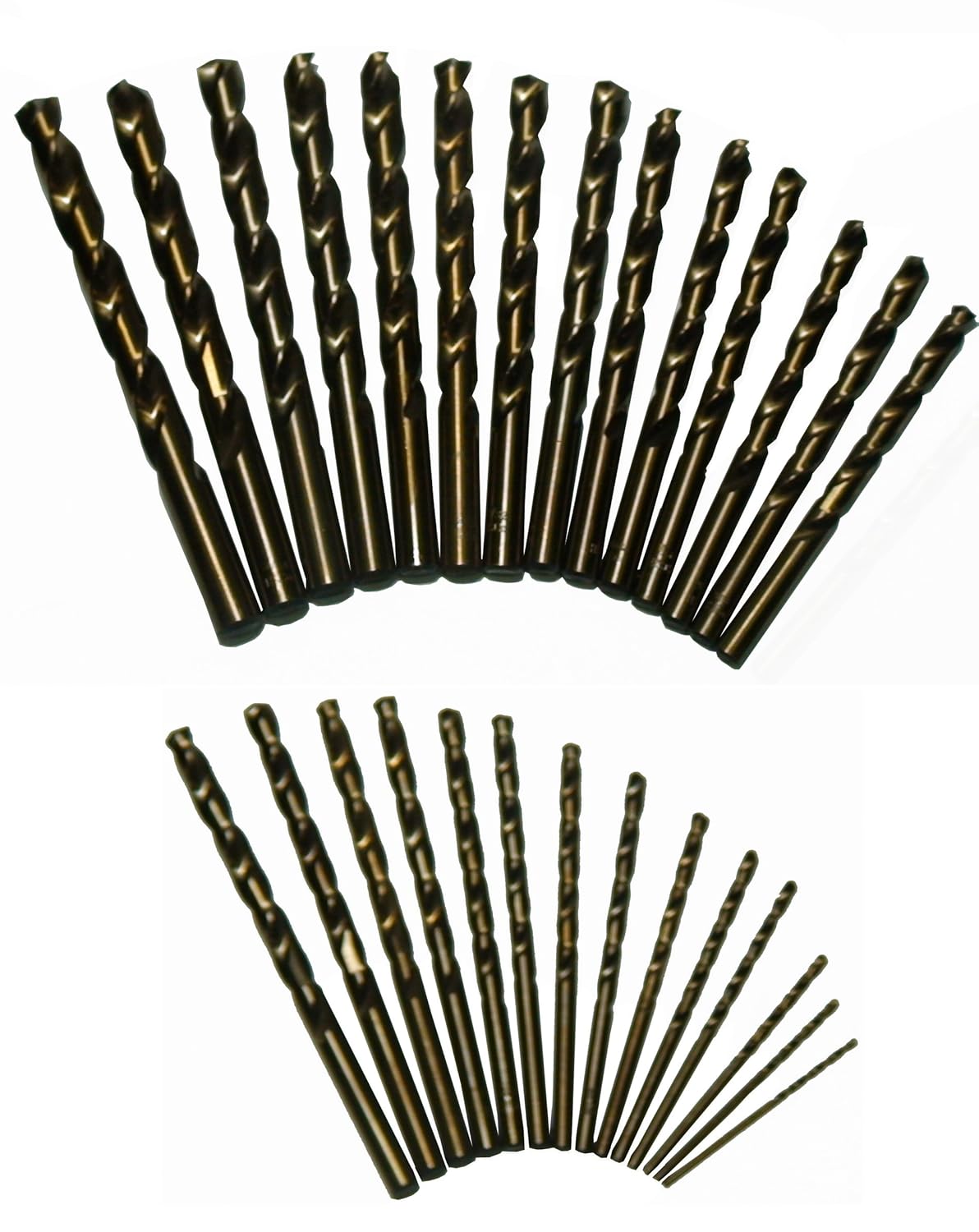 29 Piece M42 Cobalt Drill Bit Set in Round Case L184