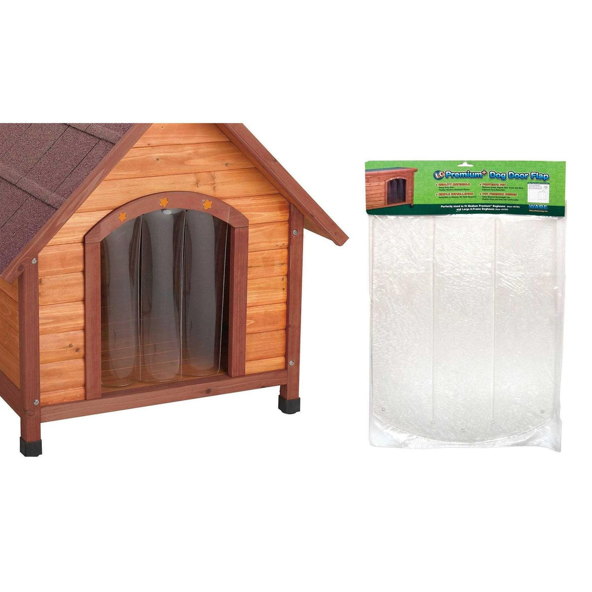 A Frame Dog House Door Flap B466
