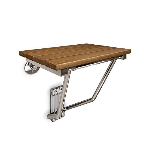 Teak Shower Seat, 20" W x 14" D F667573