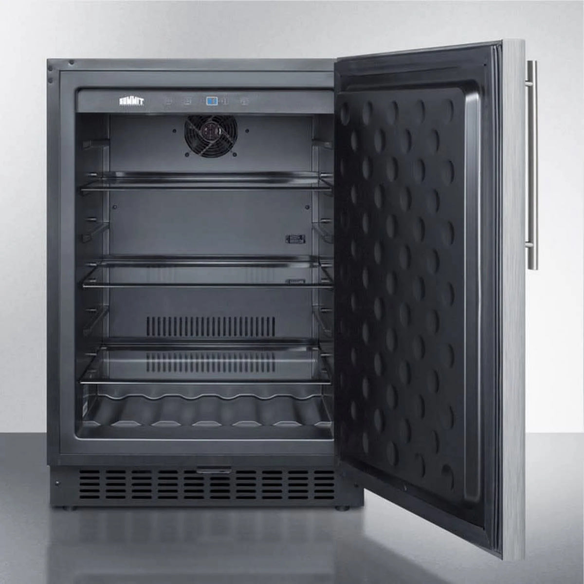 24 in. Outdoor Built-in All Refrigerator with Lock - Stainless Steel E734