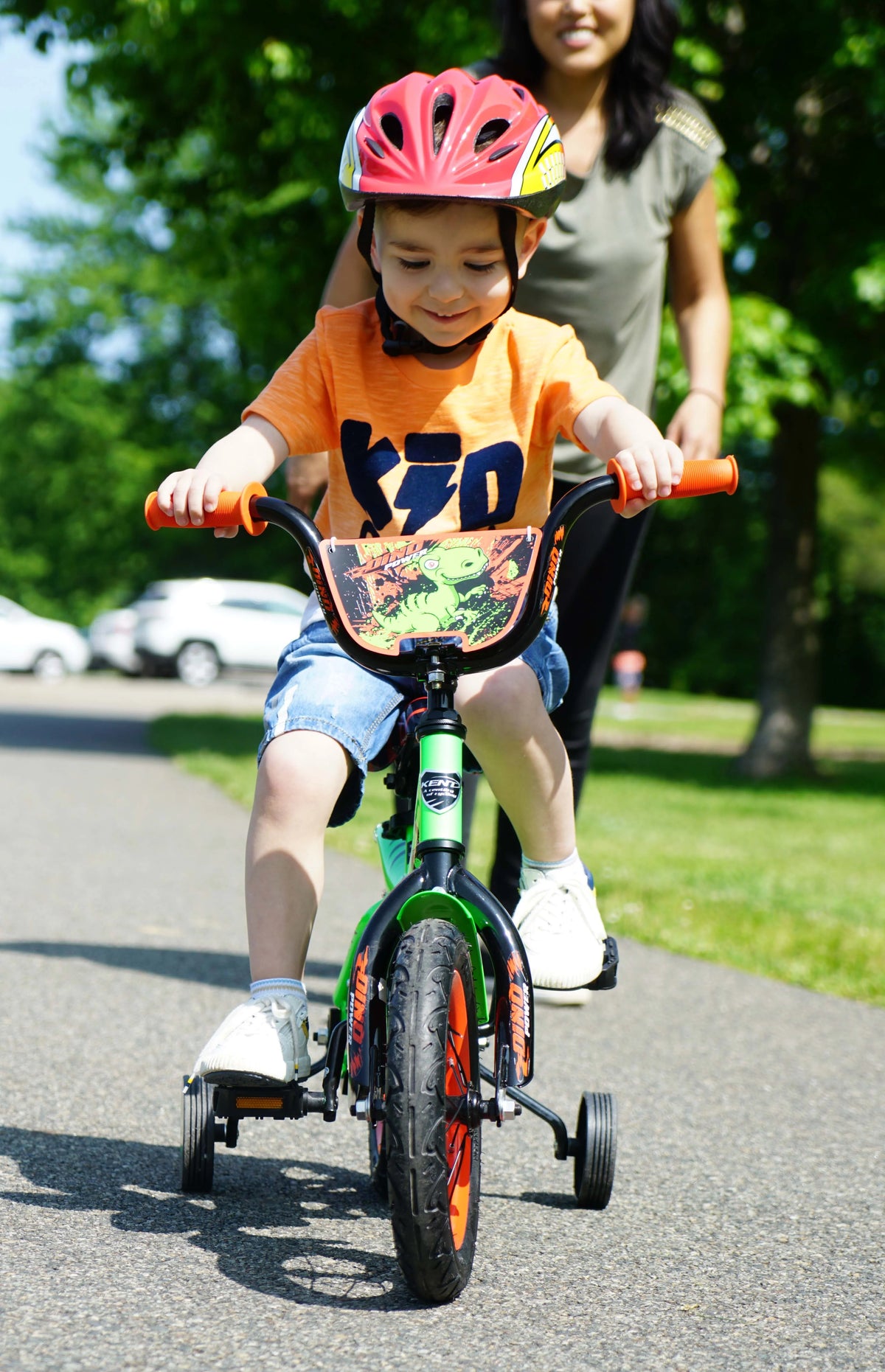 Green Boy's Toddler Bike E190237
