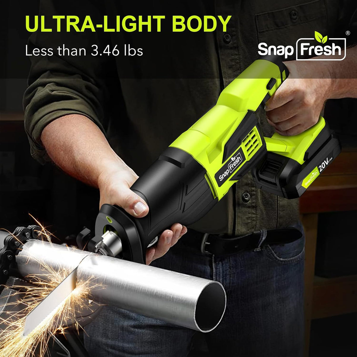 Cordless Reciprocating Saw 20V 2.0Ah P42787
