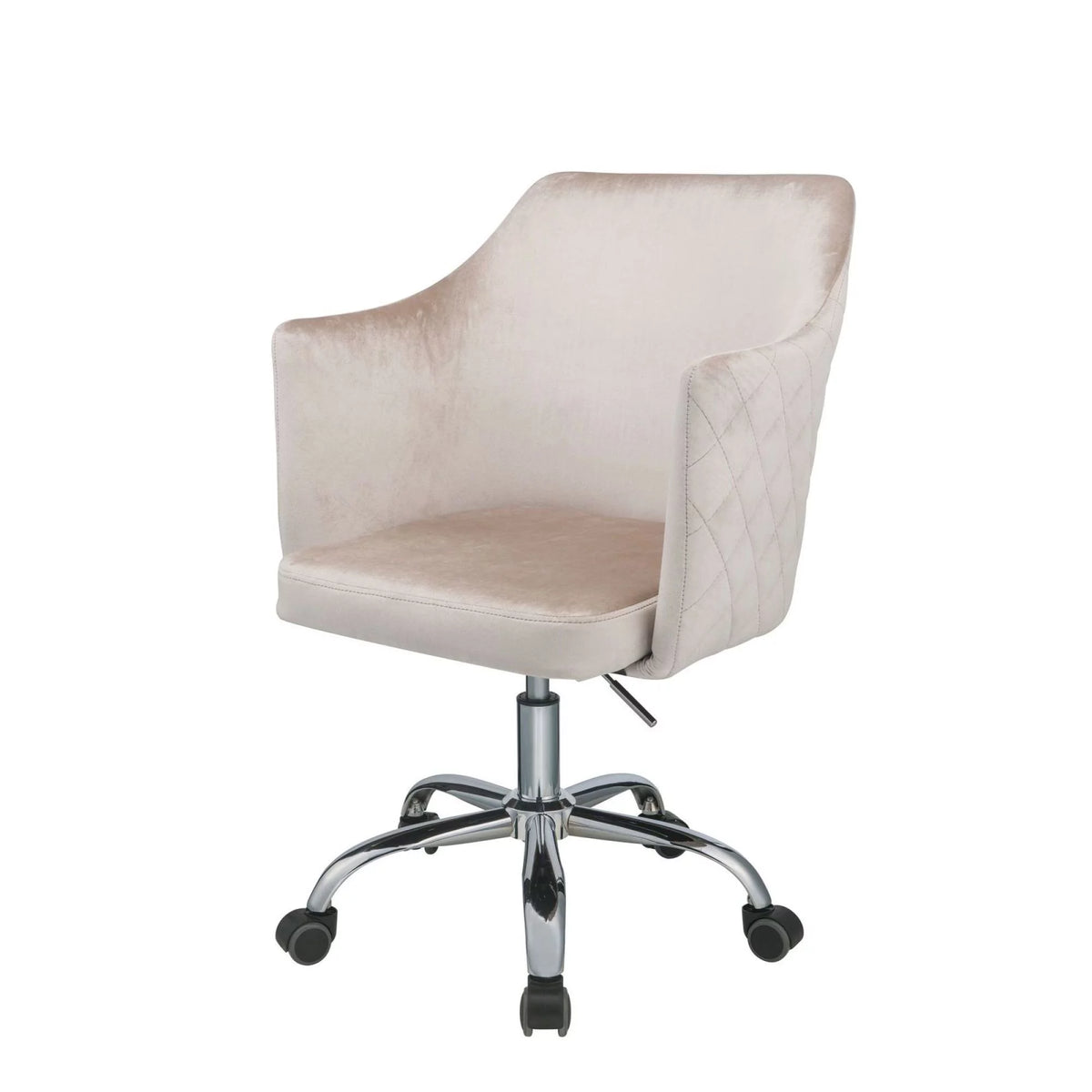 Champagne Velvet Office Chair H786
