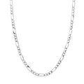 14K White Gold 20" 5.80mm Figaro Chain Necklace U683406