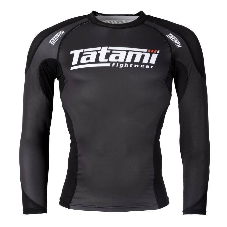 Black Long Sleeve Rashguard P91052