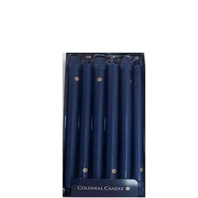 Navy Indigo Blue 8 inch Candles O954