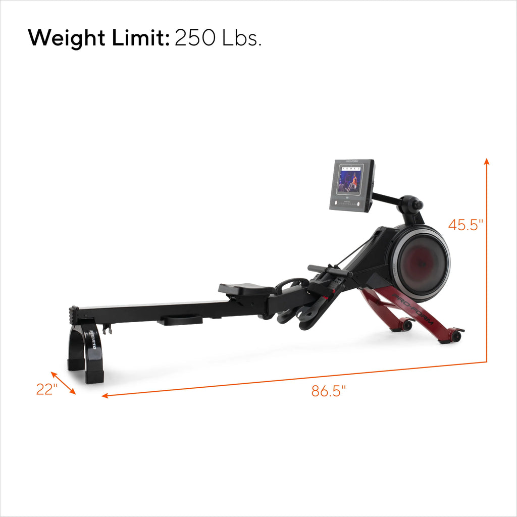 Rower with 10” Touchscreen R4321