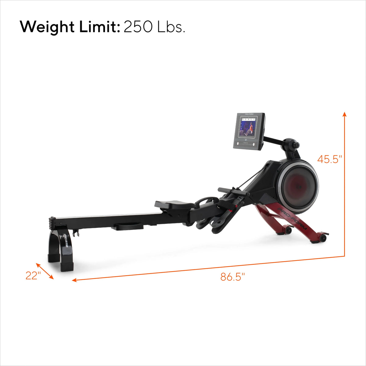 Rower with 10” Touchscreen R4321