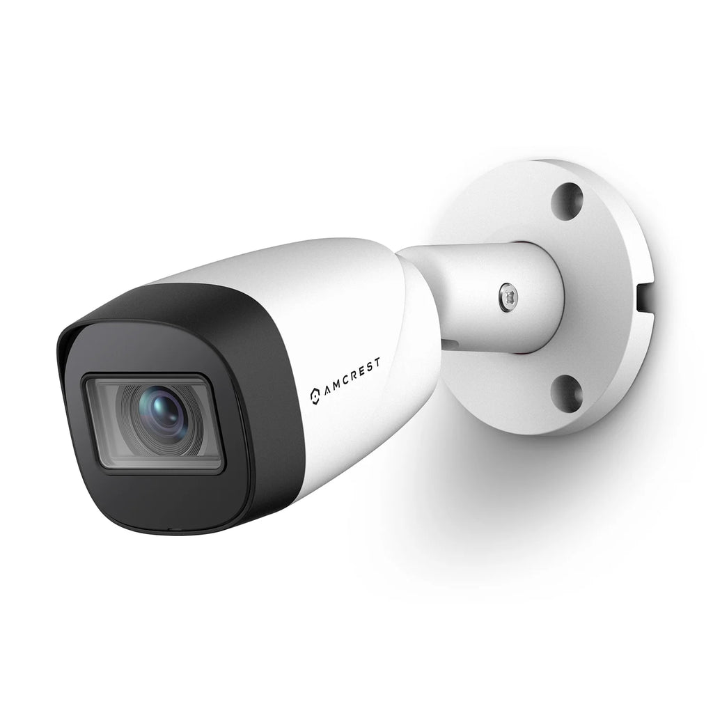 White 4MP Bullet Outdoor Security Camera with 98ft Night Vision R337
