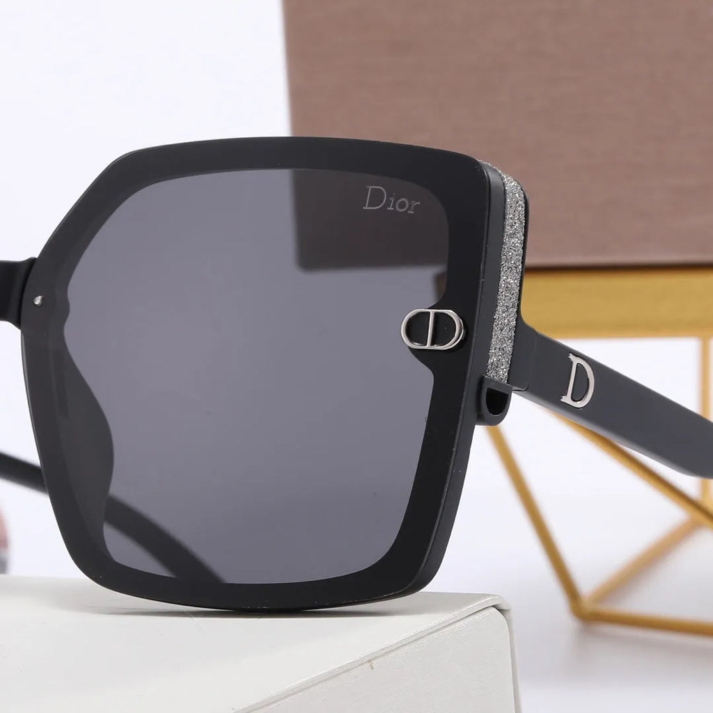 Frosted Mirror Leg Polarized Sunglasses V455219