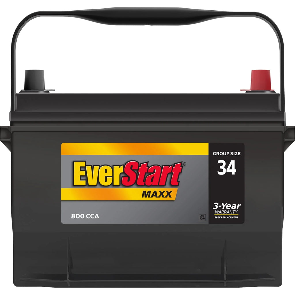 Lead Acid Automotive Battery Group Size 34 12 Volt 800 CCA L793895