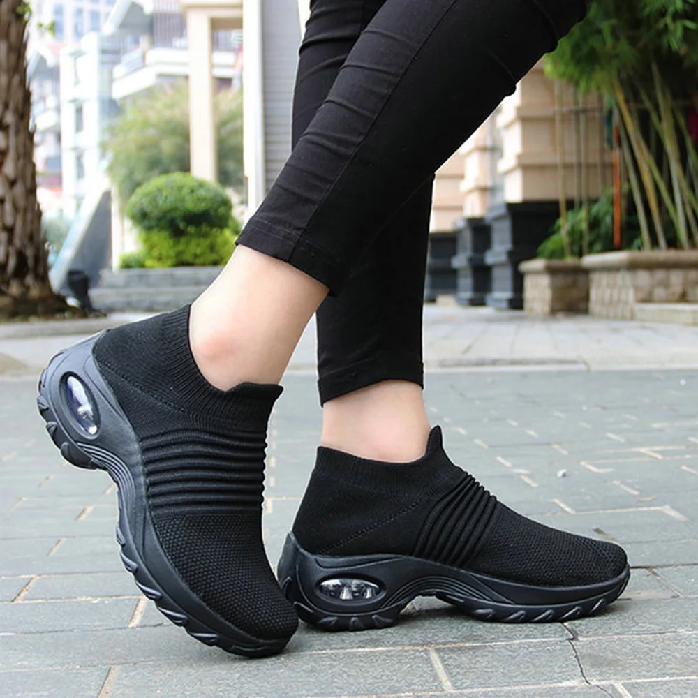 Women's Slip on Mesh Walking Shoes Z5046